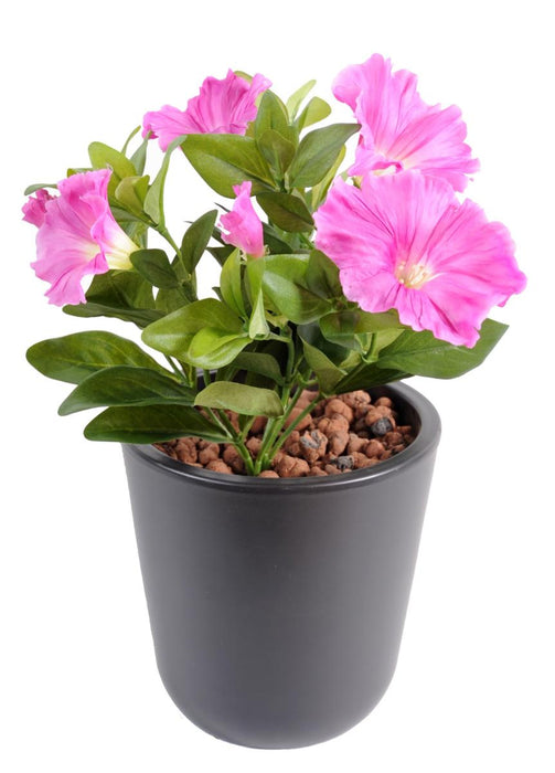 Kunstig Plante Petunia Fuchsia 25 Cm På Stake