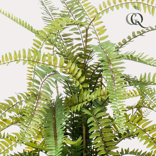 Boston Fern Kunstig Plante - H70Cm, Ø15Cm