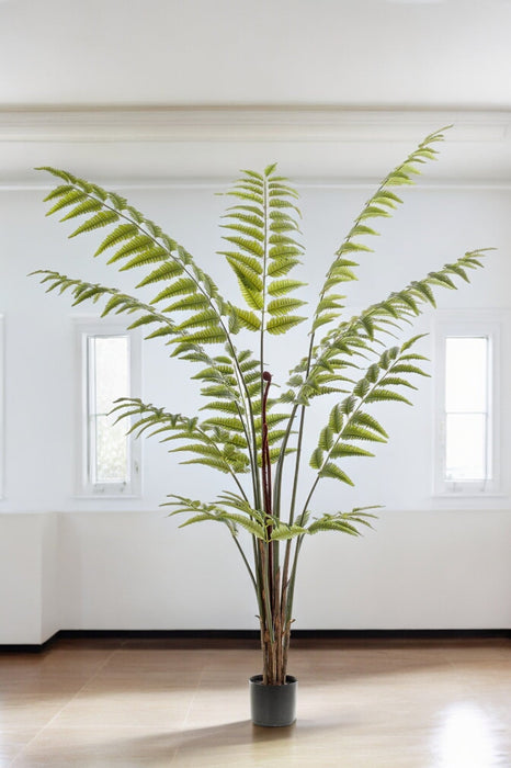 Fern Kunstig Plante - H150Cm, Ø12Cm