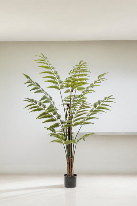 Fern Kunstig Plante - H180Cm, Ø17Cm