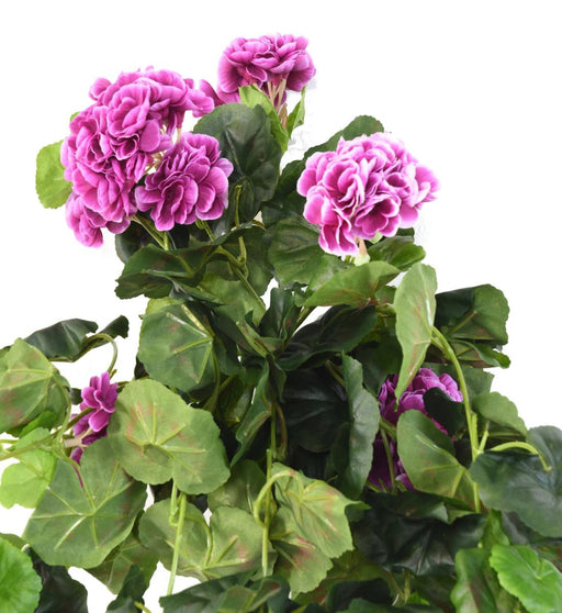 Kunstig Geranium 60 Cm Interiørdekor Lilla