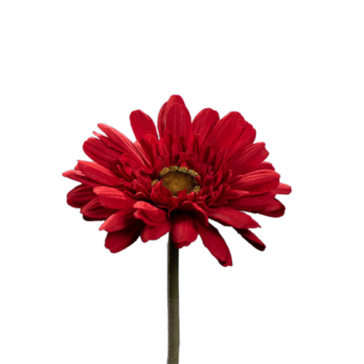 Kunstig Gerbera Rød 64Cm For Bukett