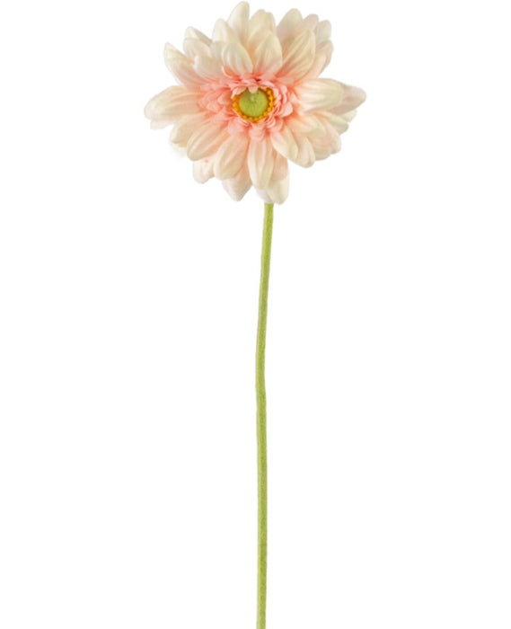 Mini Kunstig Blekrosa Gerbera