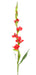 Kunstig Gladiolus Rød 100 Cm For Blomsterdekorasjon