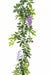 Innendørs Kunstig Wisteria Garland 180Cm Lavendel