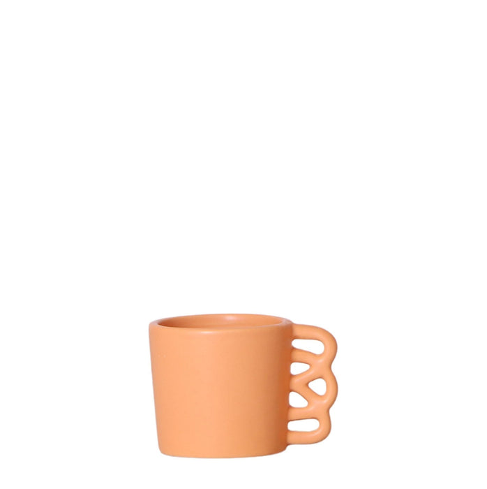 Happy Mug - Peach Keramisk Planter