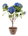 Kunstig Hortensia 105 Cm I Terracotta Pot