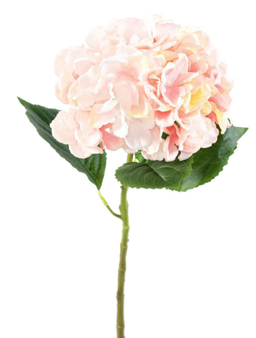 Kunstig Hortensia 55Cm Rosa For Interiørdekorasjon