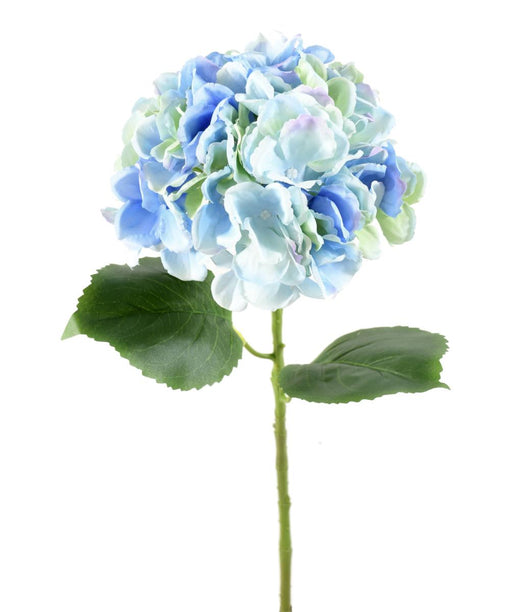 Kunstig Hortensia Blå Stilk 55 Cm Blomsterdekorasjon