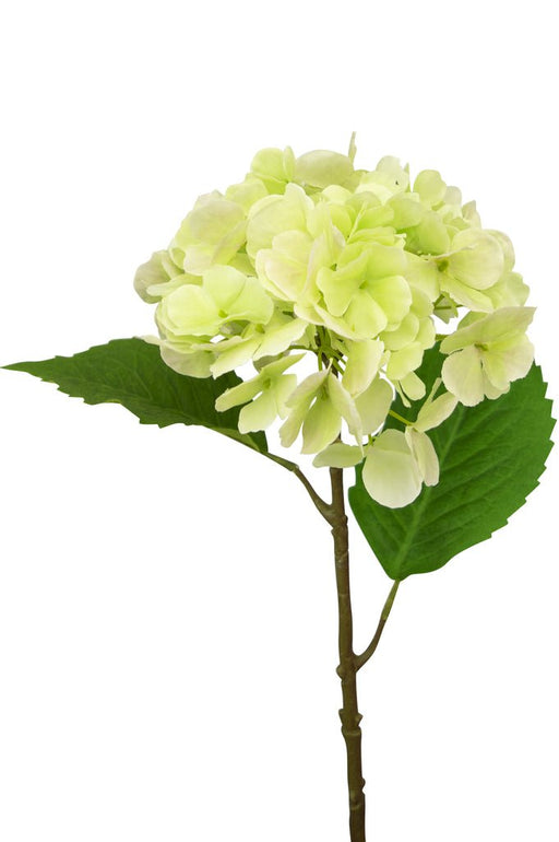 Kunstig Hydrangea Deluxe Grønn