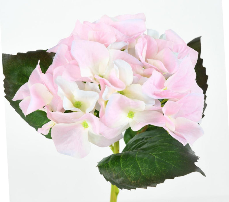 Kunstig Rosa Hortensia 35 Cm For Bukett