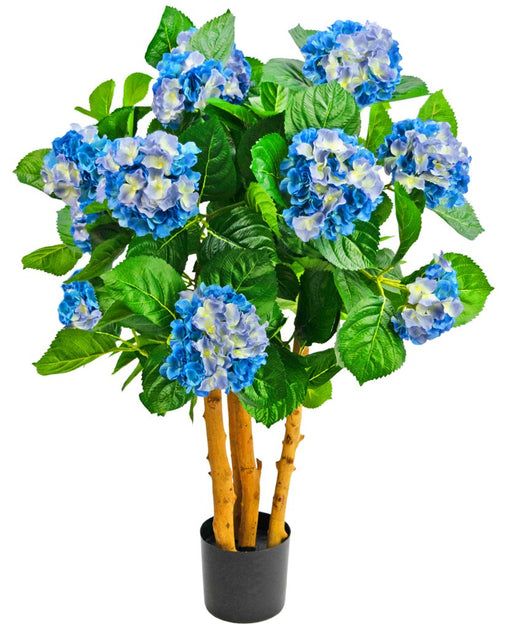 Kunstig Blå Hortensia