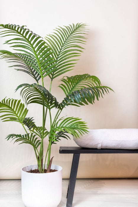 Howea Forsteriana Kunstig Plante - H140Cm, Ø14Cm