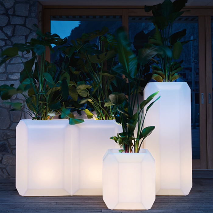 Gem Led Planter