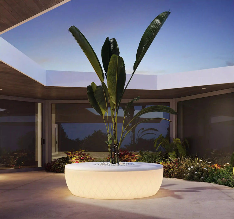 Led Island Planter