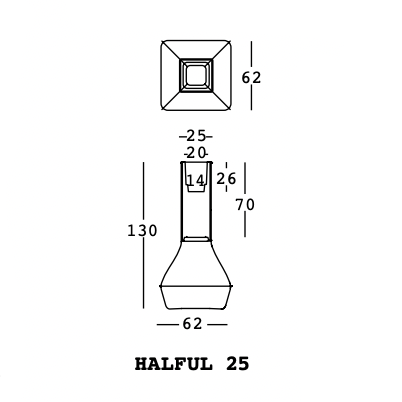 Halful Design Metal Planter