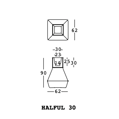 Halful Design Metal Planter