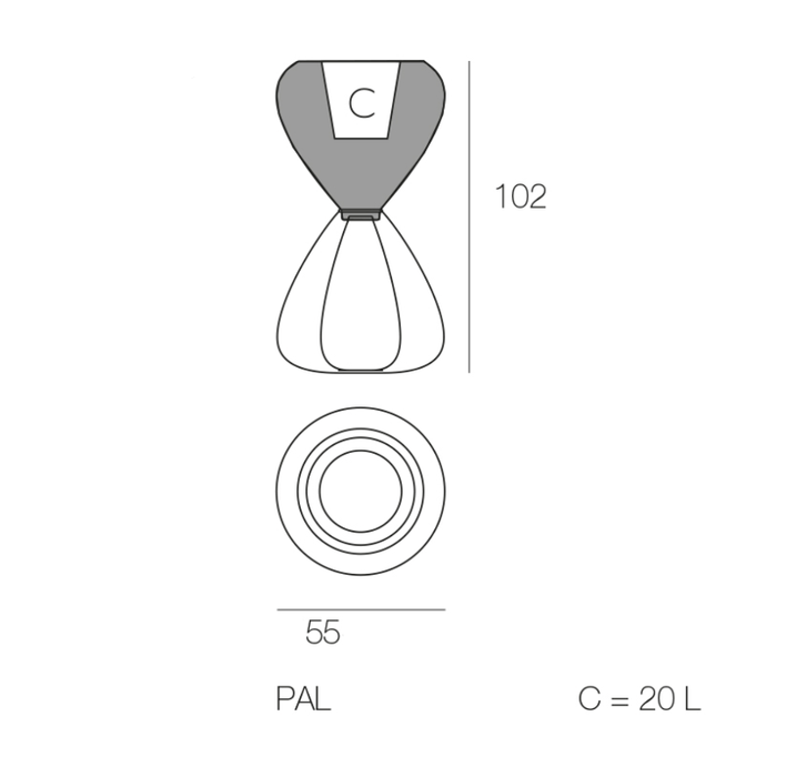 Pal Ii Planter