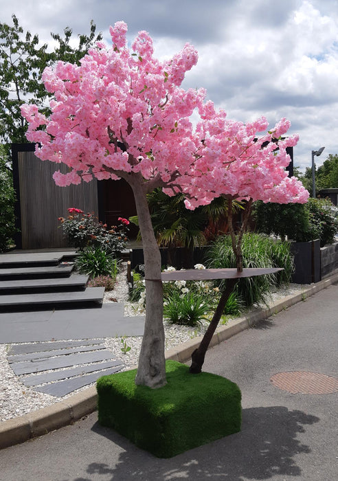 Ståbord Kunstig Kirsebærblomst Rosa H.280Cm