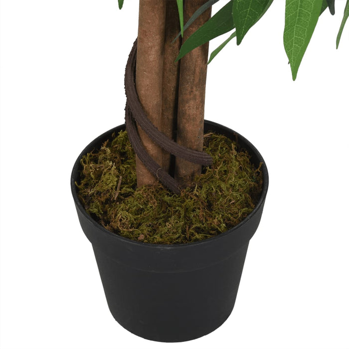 Kunstig Mango Tree 1050 Blader 200 Cm Grønn