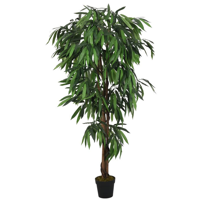 Kunstig Mango Tree 1050 Blader 200 Cm Grønn