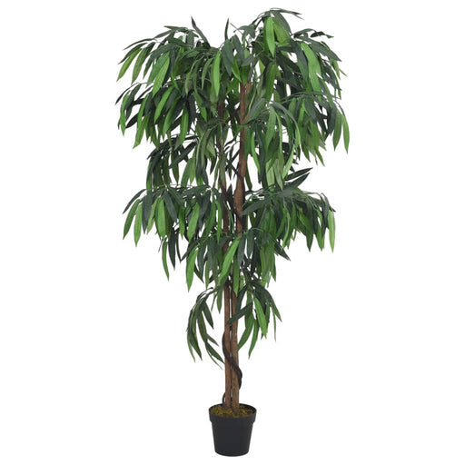 Kunstig Mango Tree 1050 Blader 200 Cm Grønn