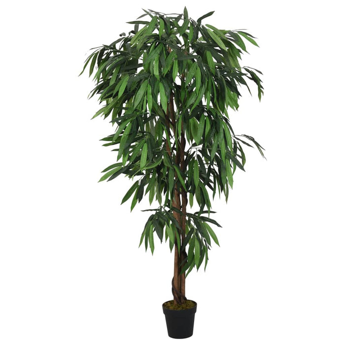 Kunstig Mango Tree 300 Blader 80 Cm Grønn