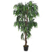 Kunstig Mango Tree 300 Blader 80 Cm Grønn