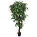 Kunstig Mango Tree 450 Blader 120 Cm Grønn