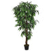 Kunstig Mango Tree 600 Blader 150 Cm Grønn