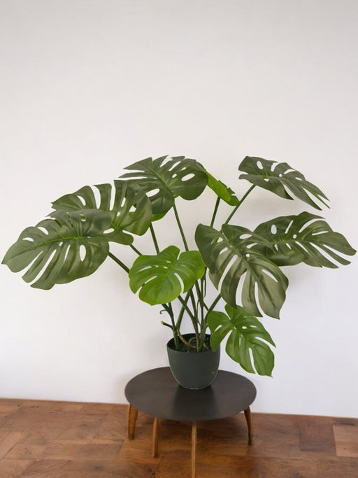 Monstera - Kunstig Grønn Plante