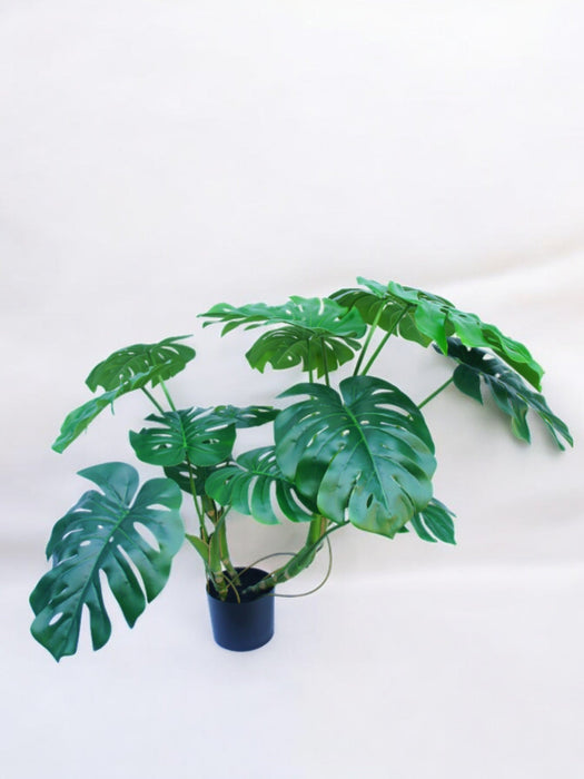 Monstera - Kunstig Grønn Plante