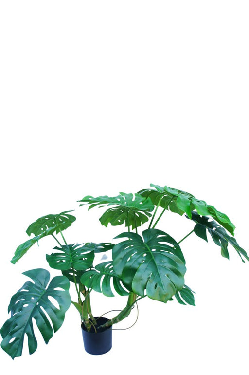 Monstera - Kunstig Grønn Plante