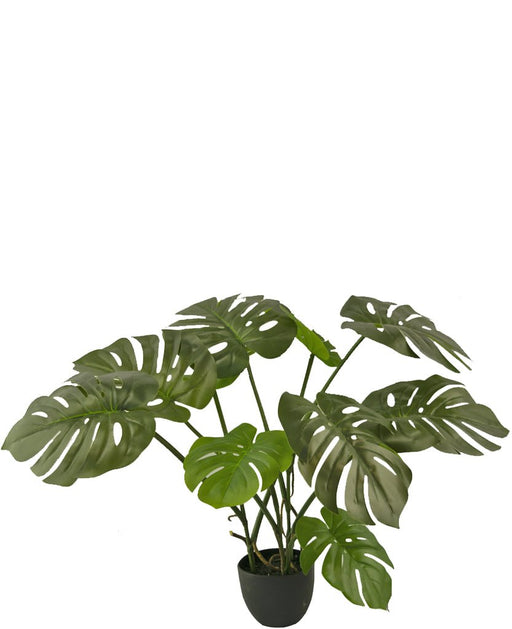 Monstera - Kunstig Grønn Plante