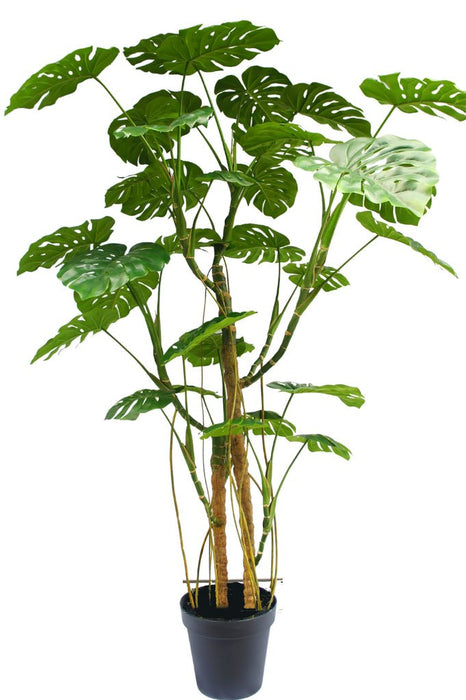 Monstera - Stor Kunstig Plante