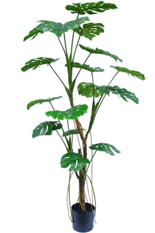 Monstera - Stor Kunstig Plante