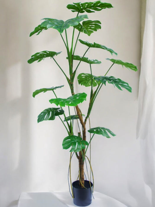 Monstera - Stor Kunstig Plante