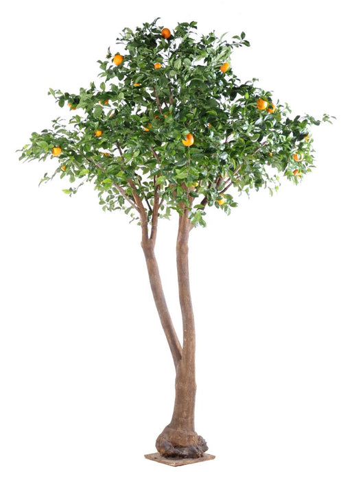 Artificial Orange Tree Dobbel 340Cm For Innendørs