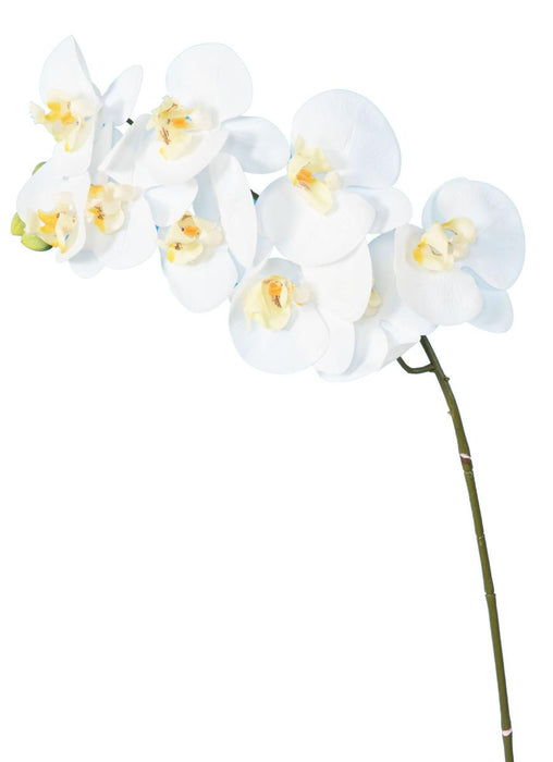 Kunstig Phalaenopsis Orchid 9 Blomster 98 Cm Hvit