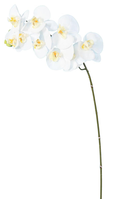 Kunstig Phalaenopsis Orchid 9 Blomster 98 Cm Hvit