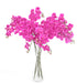 Kunstig Phalaenopsis Orchid 9 Fuchsia Blomster 98Cm