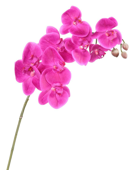 Kunstig Phalaenopsis Orchid 9 Fuchsia Blomster 98Cm