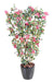 Kunstig Bougainvillea Gjerde 130Cm Fuchsia