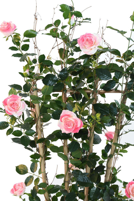 Artificial Flower Palisade Rose Bush H.160Cm Rosa