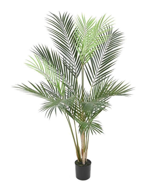 Kunstig Simulert Areca Palm 100 Cm Grønn