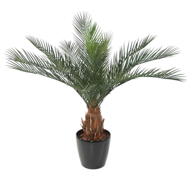 Kunstig Phoenix Palm Tree 18 Palmer 130Cm Grønn