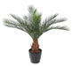 Kunstig Phoenix Palm Tree 18 Palmer 130Cm Grønn