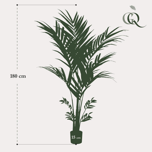 Kentia Palm Artificial Plant - H180Cm, Ø15Cm