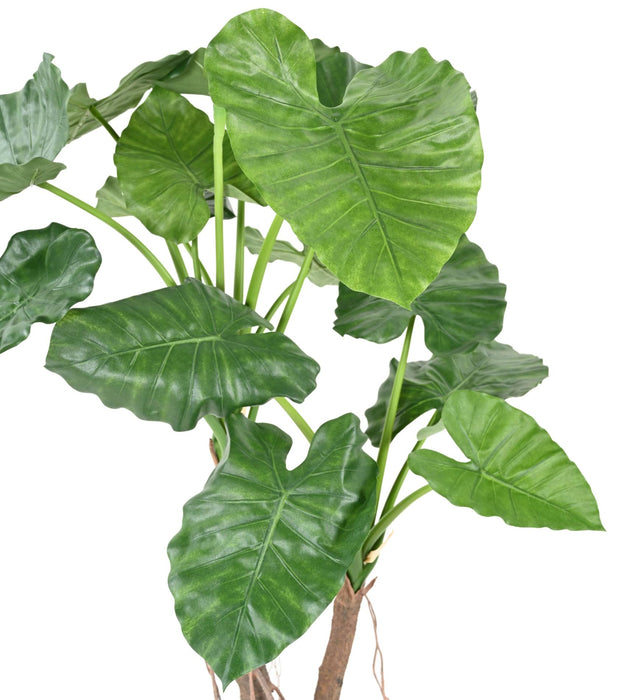 Kunstig Plante Alocasia Calidora 130 Cm Dekor