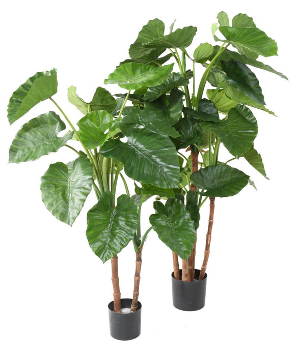 Kunstig Plante Alocasia Calidora 130Cm Dekorasjon